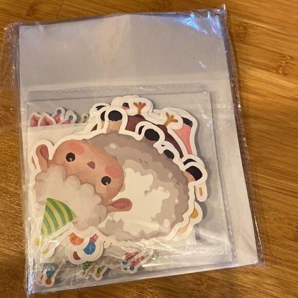 Farm Animals Birthday Party Barnyard Decor Banner Cake Topper Balloon Hat Pastel - Picture 6 of 6